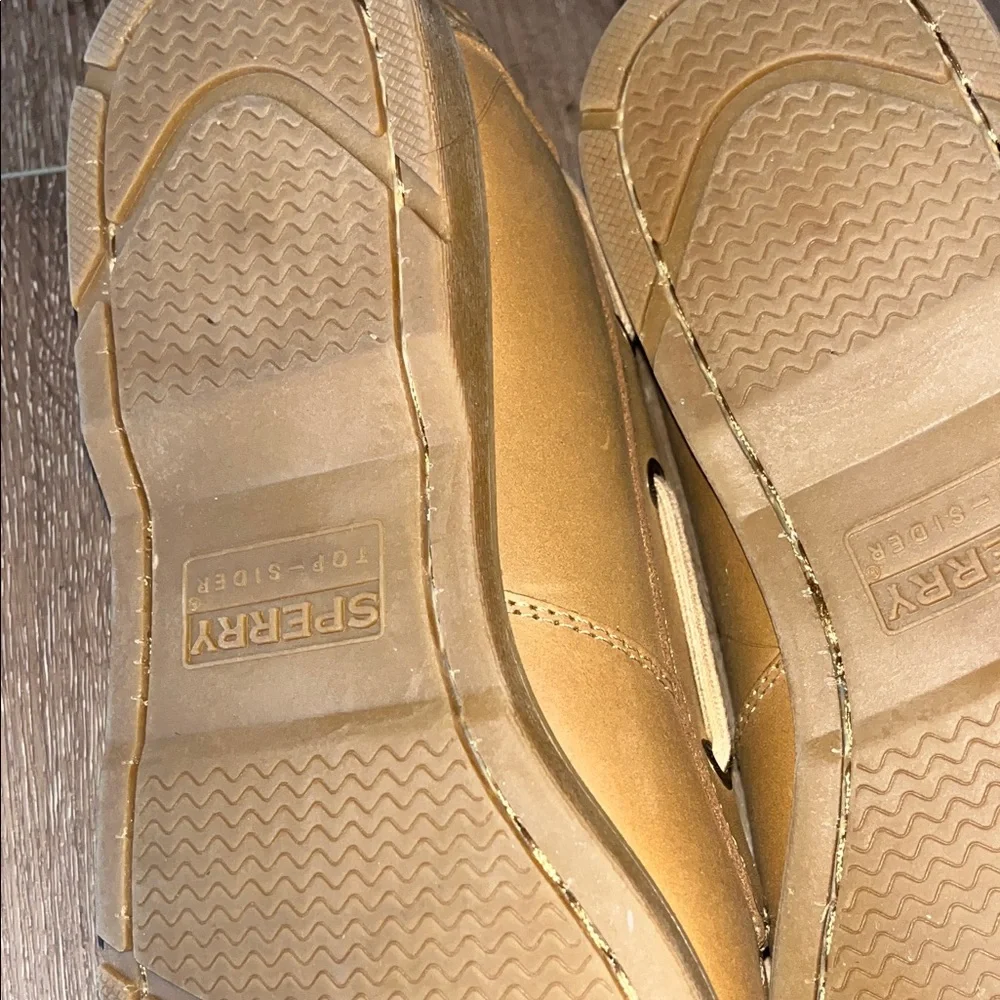 NWOB! Sperry Men's Beige Boat Shoes